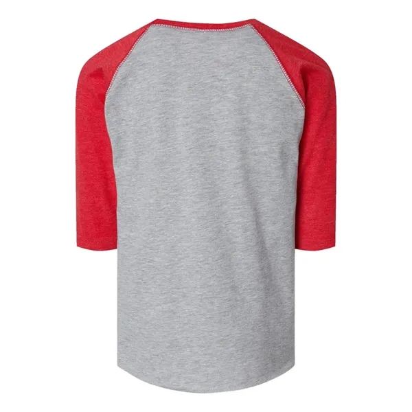 Rabbit Skins Fine Jersey Toddler 3/4 Sleeve Baseball T-Shirt, blank.... from ASI 84358 S&S Activewear