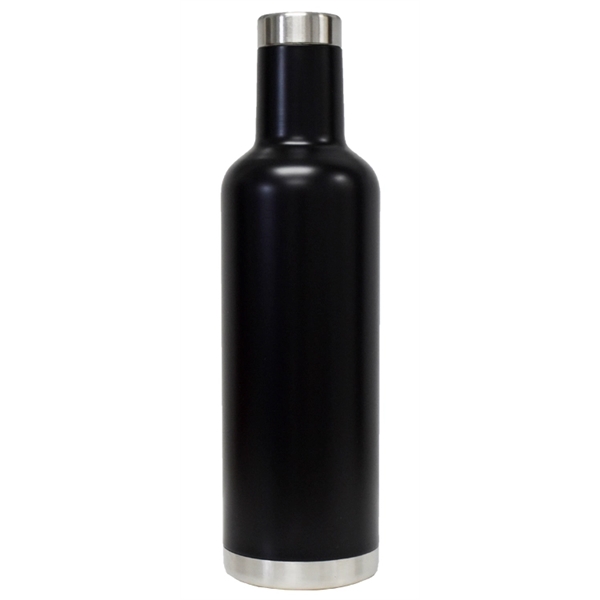 25 oz. double-wall insulated Stainless Wine Bottle. Includes screw on, spill-resistant... from ASI 73871 Next Promotions LLC