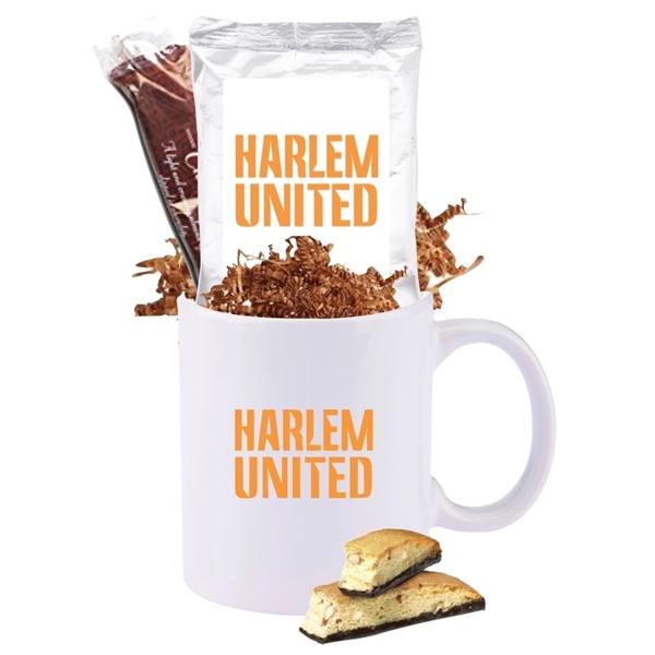 Custom Coffee or Cocoa Mug with Cookie... from ASI 89971 Stuff A Mug