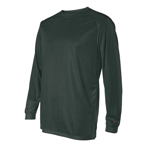 Long sleeve t-shirt with moisture managing. Blank product.... from ASI 84358 S&S Activewear