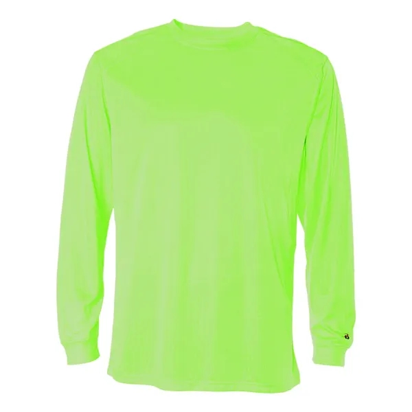 Long sleeve t-shirt with moisture managing. Blank product.... from ASI 84358 S&S Activewear