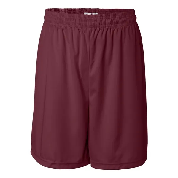 Polyester 7" inseam shorts. Blank product.... from ASI 84358 S&S Activewear