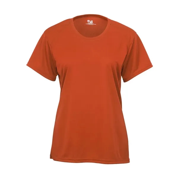 Women's short sleeve t-shirt with moisture management /anti-microbial fabric. Blank.... from ASI 84358 S&S Activewear