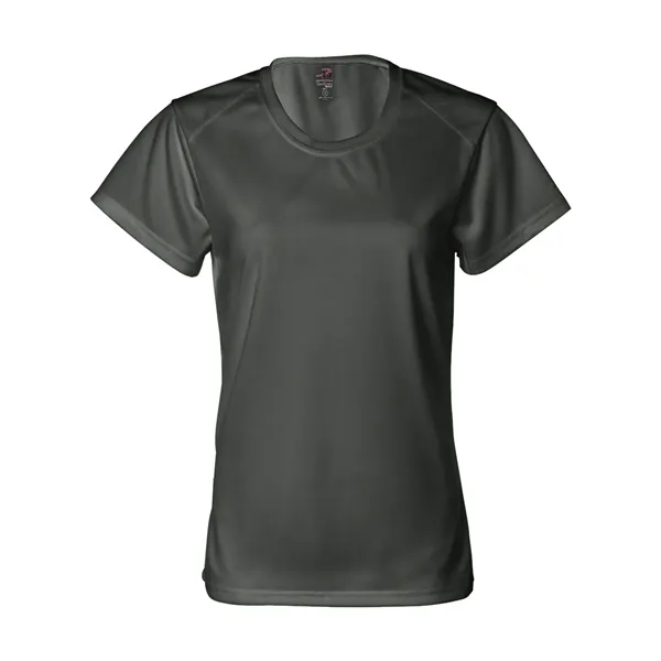 Women's short sleeve t-shirt with moisture management /anti-microbial fabric. Blank.... from ASI 84358 S&S Activewear
