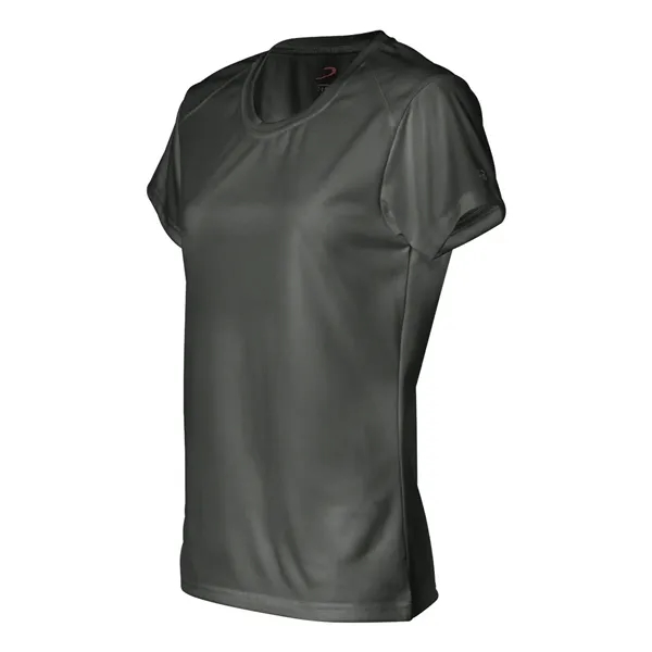 Women's short sleeve t-shirt with moisture management /anti-microbial fabric. Blank.... from ASI 84358 S&S Activewear