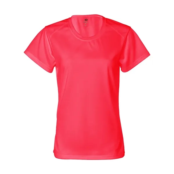Women's short sleeve t-shirt with moisture management /anti-microbial fabric. Blank.... from ASI 84358 S&S Activewear