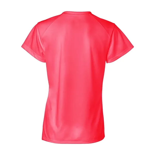 Women's short sleeve t-shirt with moisture management /anti-microbial fabric. Blank.... from ASI 84358 S&S Activewear
