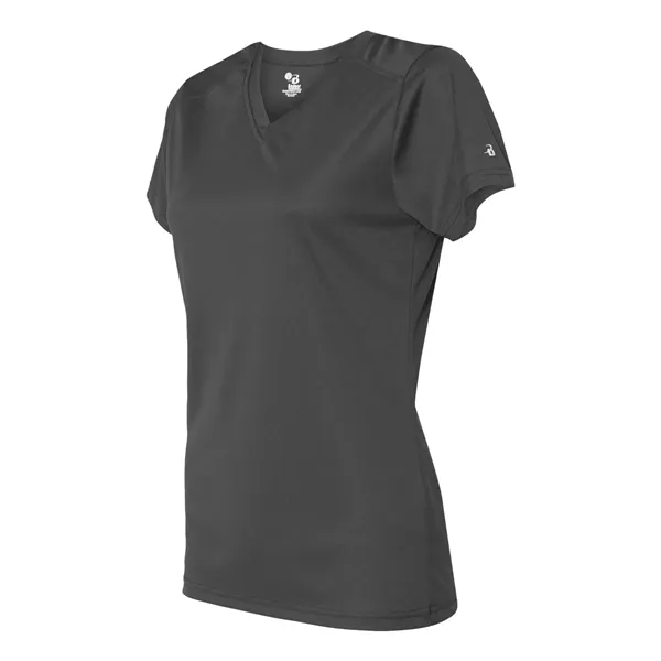 Women's v-neck short sleeve t-shirt, blank.... from ASI 84358 S&S Activewear