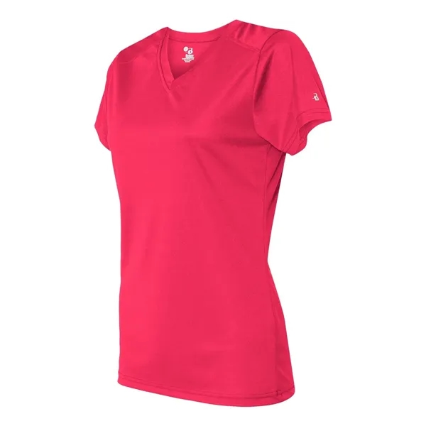 Women's v-neck short sleeve t-shirt, blank.... from ASI 84358 S&S Activewear