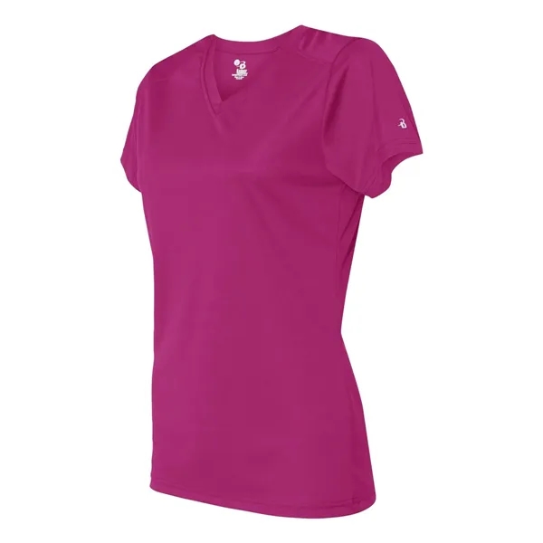 Women's v-neck short sleeve t-shirt, blank.... from ASI 84358 S&S Activewear