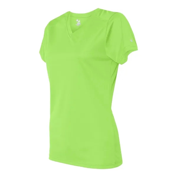 Women's v-neck short sleeve t-shirt, blank.... from ASI 84358 S&S Activewear