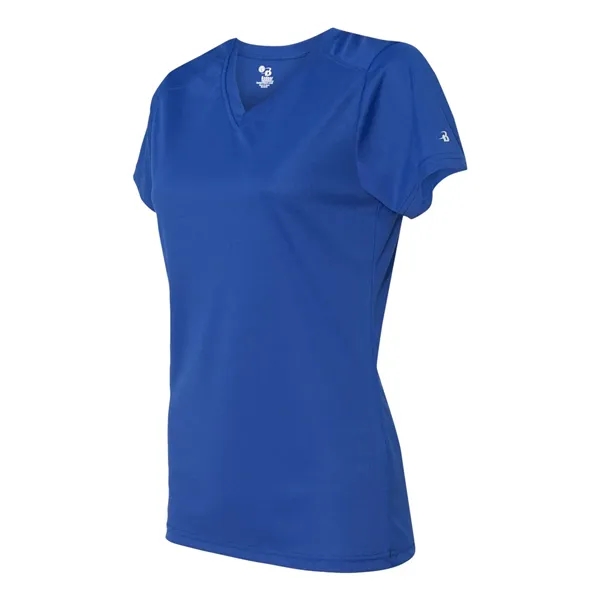Women's v-neck short sleeve t-shirt, blank.... from ASI 84358 S&S Activewear