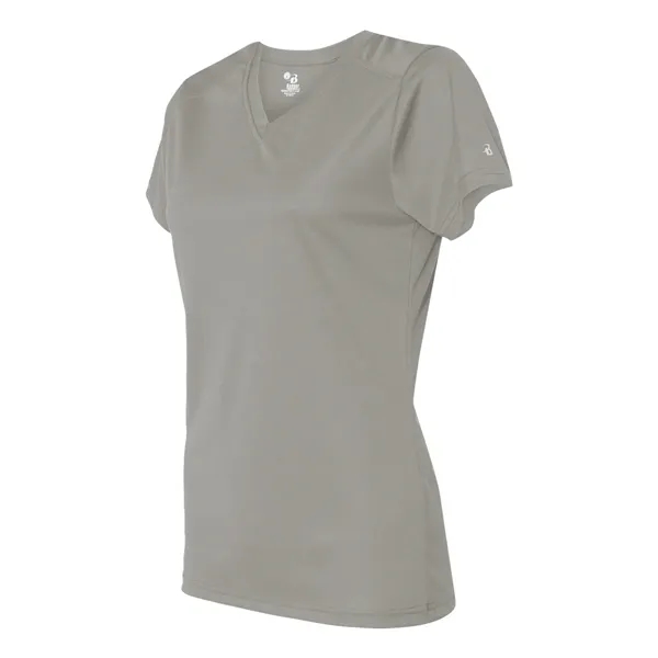 Women's v-neck short sleeve t-shirt, blank.... from ASI 84358 S&S Activewear