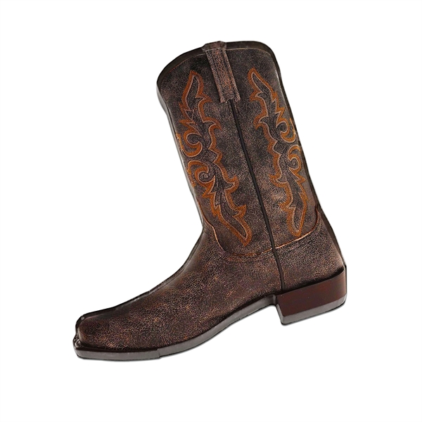 1/4" thick acrylic magnet with boot stock shape and full color... from ASI 72521 Morris Magnets / Laser Cuts