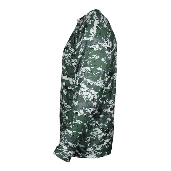 Badger Digital Camo Long Sleeve T-Shirt, blank.... from ASI 84358 S&S Activewear