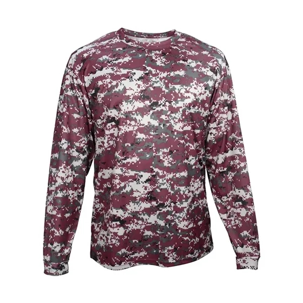 Badger Digital Camo Long Sleeve T-Shirt, blank.... from ASI 84358 S&S Activewear