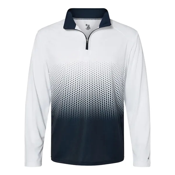 Badger Hex 2.0 Quarter Zip Pullover... from ASI 84358 S&S Activewear