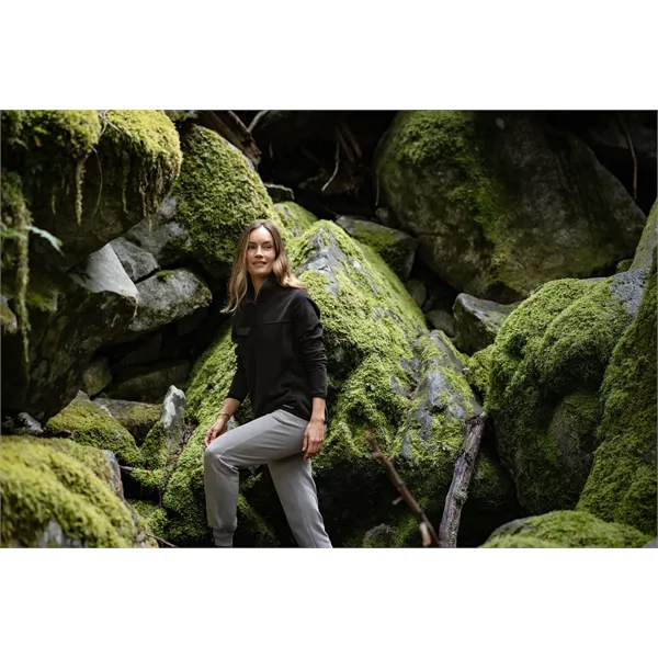 Cutter & Buck Woodland Recycled Fleece Womens Snap Pullover... from ASI 47965 Cutter & Buck