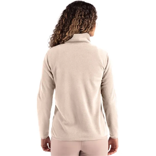 Cutter & Buck Woodland Recycled Fleece Womens Snap Pullover... from ASI 47965 Cutter & Buck