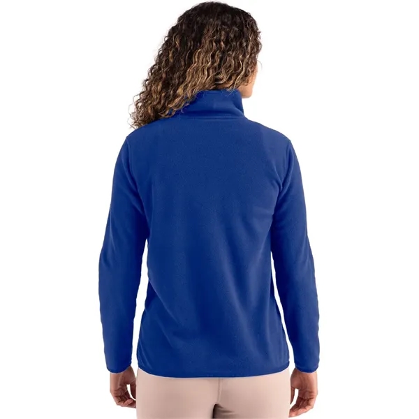 Cutter & Buck Woodland Recycled Fleece Womens Snap Pullover... from ASI 47965 Cutter & Buck
