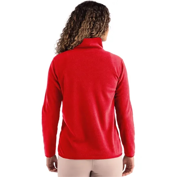 Cutter & Buck Woodland Recycled Fleece Womens Snap Pullover... from ASI 47965 Cutter & Buck