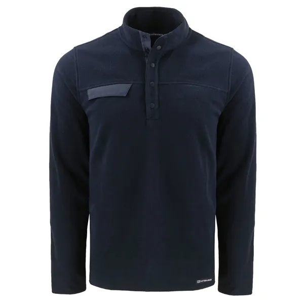 Cutter & Buck Woodland Recycled Fleece Mens Snap Pullover... from ASI 47965 Cutter & Buck
