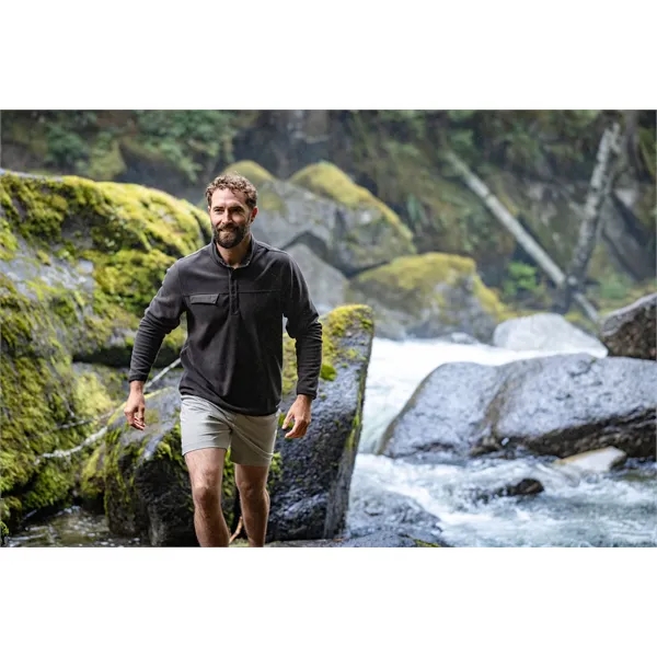 Cutter & Buck Woodland Recycled Fleece Mens Snap Pullover... from ASI 47965 Cutter & Buck