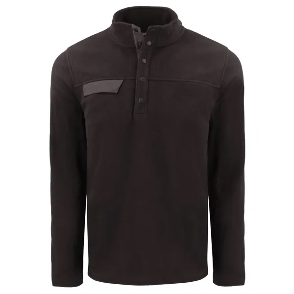 Cutter & Buck Woodland Recycled Fleece Mens Snap Pullover... from ASI 47965 Cutter & Buck