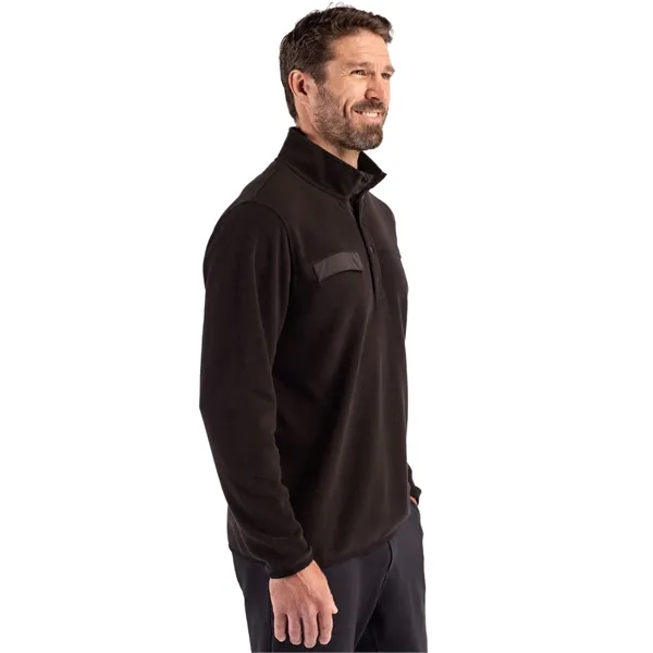 Cutter & Buck Woodland Recycled Fleece Mens Snap Pullover... from ASI 47965 Cutter & Buck