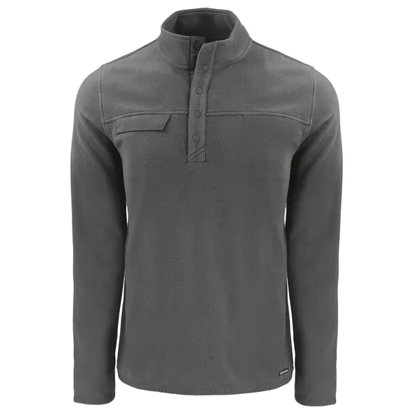 Cutter & Buck Woodland Recycled Fleece Mens Snap Pullover... from ASI 47965 Cutter & Buck