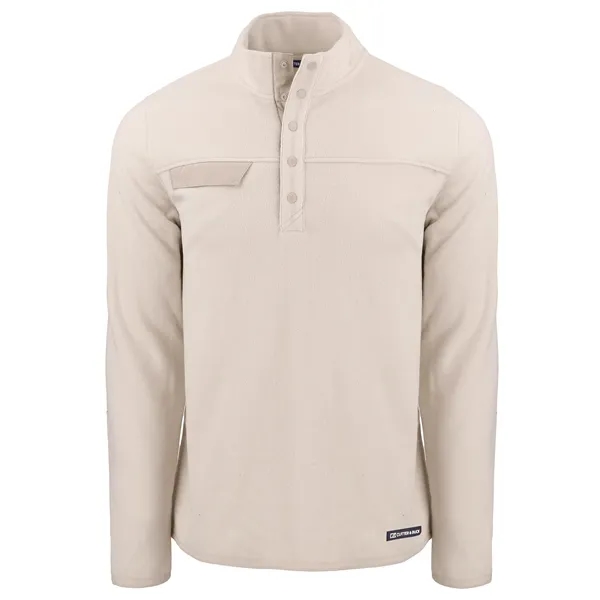 Cutter & Buck Woodland Recycled Fleece Mens Snap Pullover... from ASI 47965 Cutter & Buck