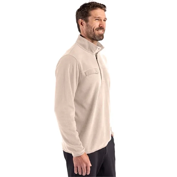 Cutter & Buck Woodland Recycled Fleece Mens Snap Pullover... from ASI 47965 Cutter & Buck