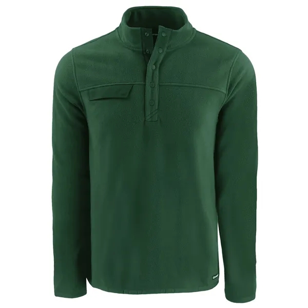 Cutter & Buck Woodland Recycled Fleece Mens Snap Pullover... from ASI 47965 Cutter & Buck