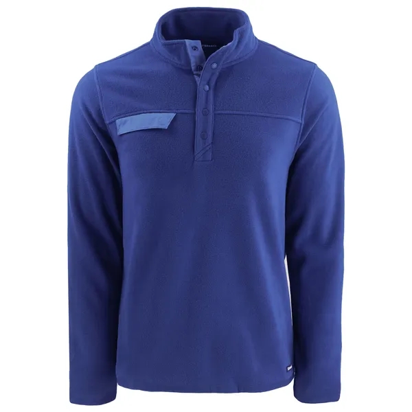 Cutter & Buck Woodland Recycled Fleece Mens Snap Pullover... from ASI 47965 Cutter & Buck