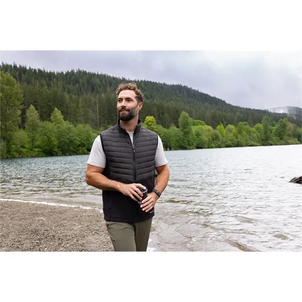 Cutter & Buck Woodland Recycled Fleece Mens Hybrid Vest... from ASI 47965 Cutter & Buck
