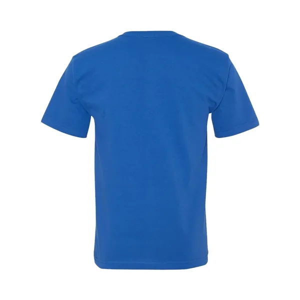 Short sleeve T-shirt with pocket made in the USA. Blank product.... from ASI 84358 S&S Activewear