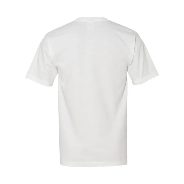 Short sleeve T-shirt with pocket made in the USA. Blank product.... from ASI 84358 S&S Activewear