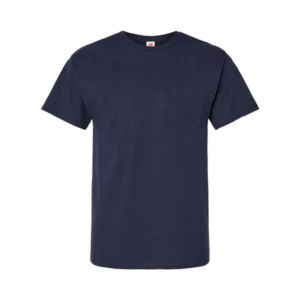 Hanes Essential-T Pocket T-Shirt... from ASI 84358 S&S Activewear
