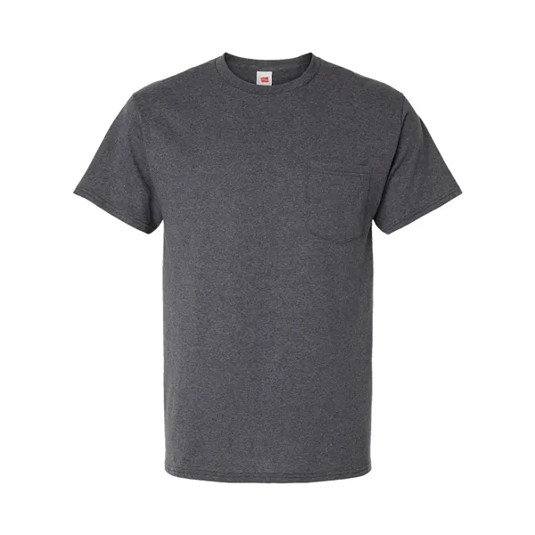 Hanes Essential-T Pocket T-Shirt... from ASI 84358 S&S Activewear
