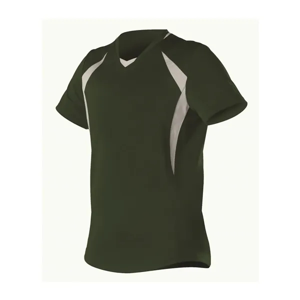Women's Short Sleeve Fastpitch Jersey... from ASI 84358 S&S Activewear