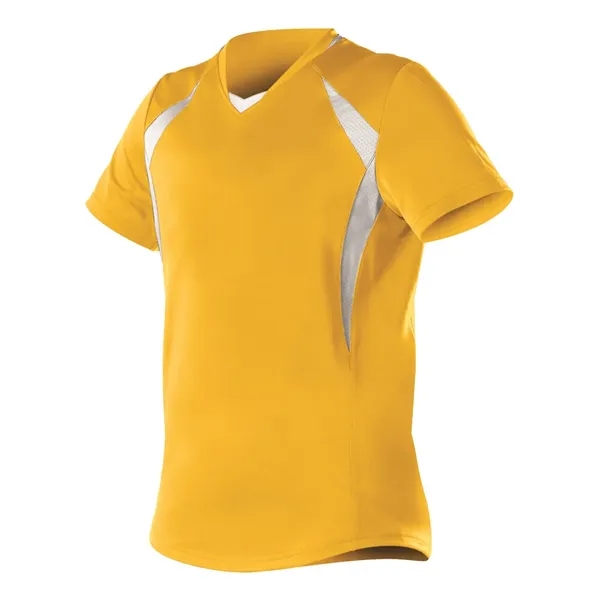 Women's Short Sleeve Fastpitch Jersey... from ASI 84358 S&S Activewear