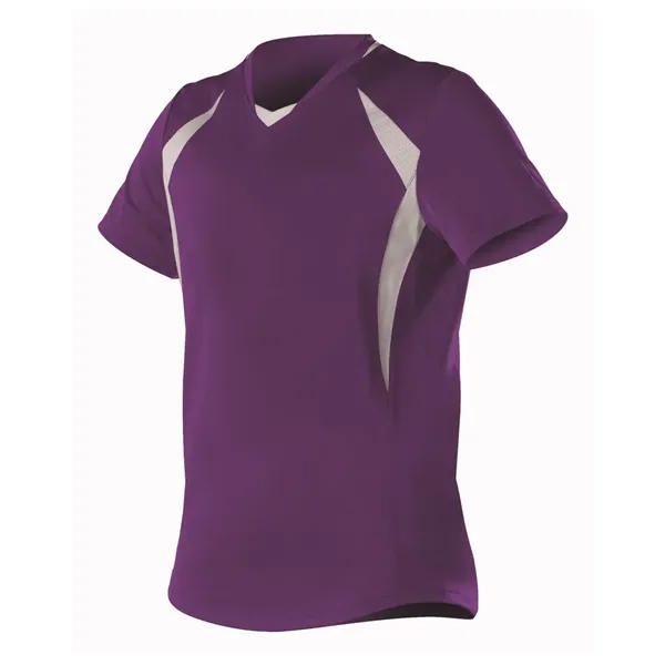Women's Short Sleeve Fastpitch Jersey... from ASI 84358 S&S Activewear