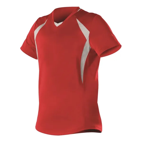 Women's Short Sleeve Fastpitch Jersey... from ASI 84358 S&S Activewear