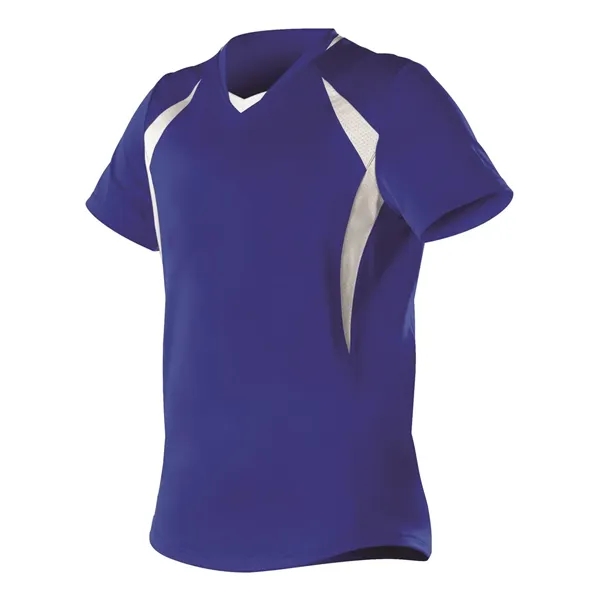 Women's Short Sleeve Fastpitch Jersey... from ASI 84358 S&S Activewear