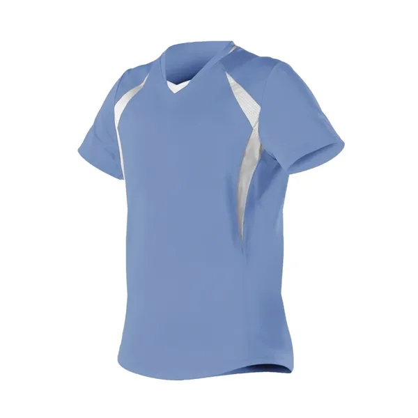 Women's Short Sleeve Fastpitch Jersey... from ASI 84358 S&S Activewear