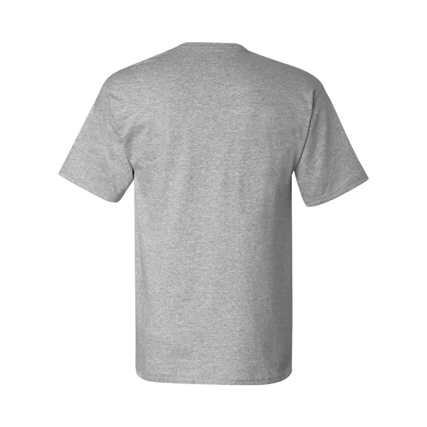 100% ComfortSoft® cotton T-shirt with a pocket, tag-free neck label, and... from ASI 84358 S&S Activewear