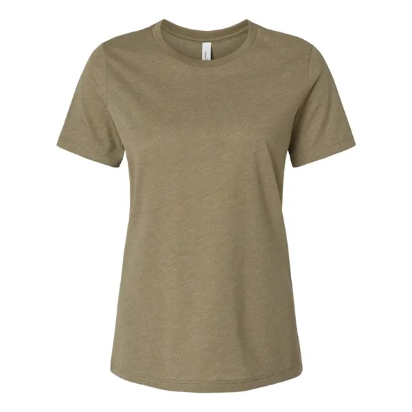 BELLA + CANVAS Women's Relaxed Fit Heather CVC Tee... from ASI 84358 S&S Activewear