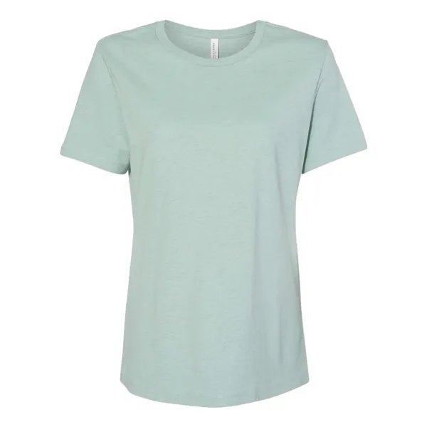 BELLA + CANVAS Women's Relaxed Fit Heather CVC Tee... from ASI 84358 S&S Activewear