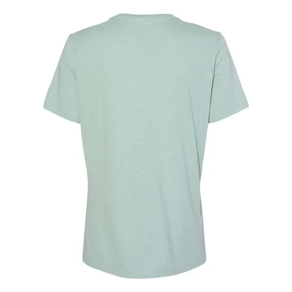 BELLA + CANVAS Women's Relaxed Fit Heather CVC Tee... from ASI 84358 S&S Activewear