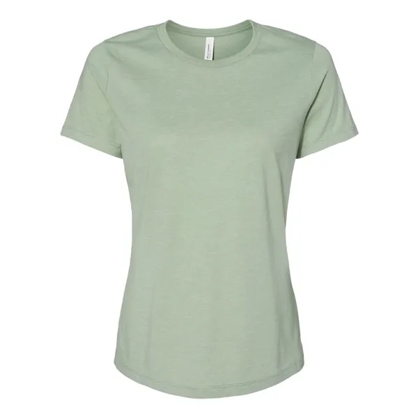 BELLA + CANVAS Women's Relaxed Fit Heather CVC Tee... from ASI 84358 S&S Activewear